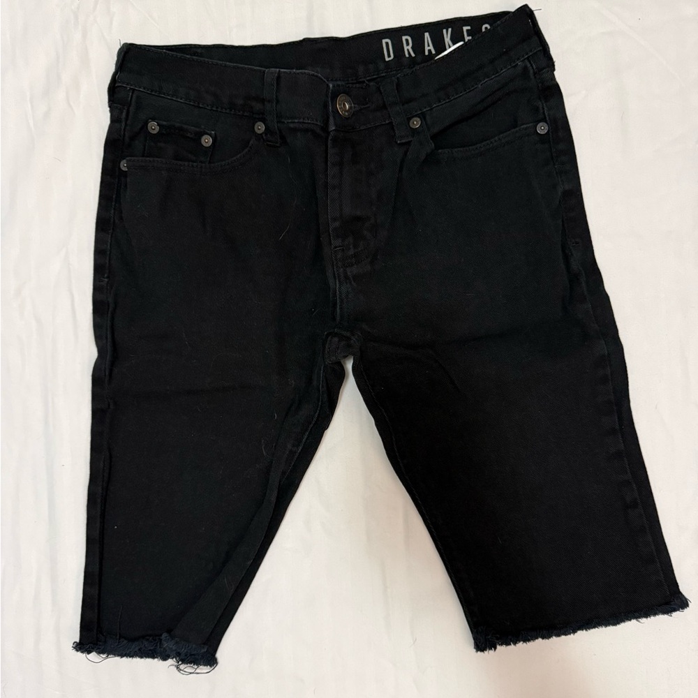 Bullhead Black Denim Shorts
